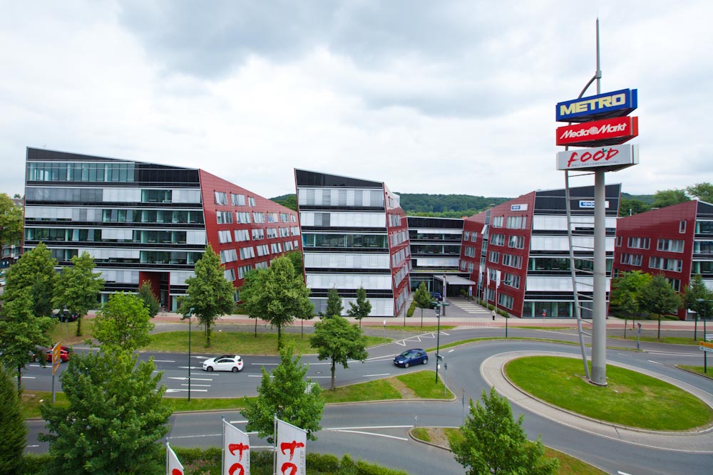 בניין משרדים, דיסלדורף, גרמניה