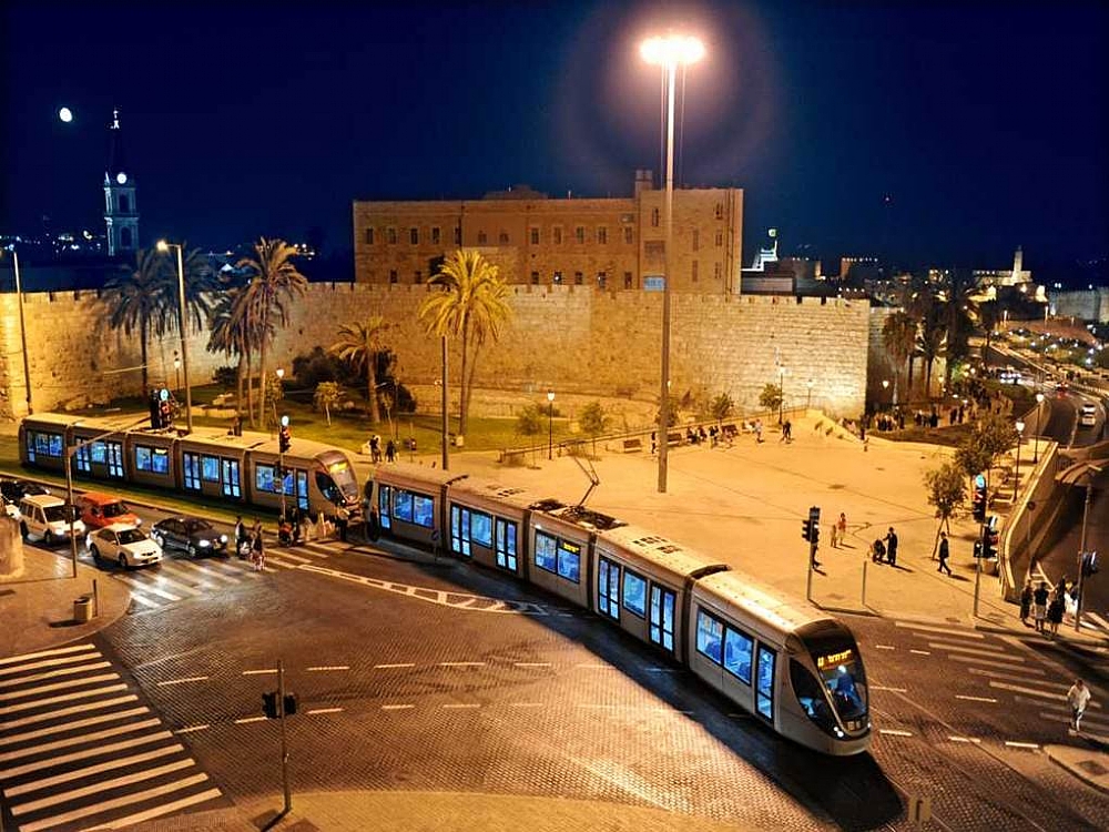 L.R.T Adjacent to the Old City, Jerusalem