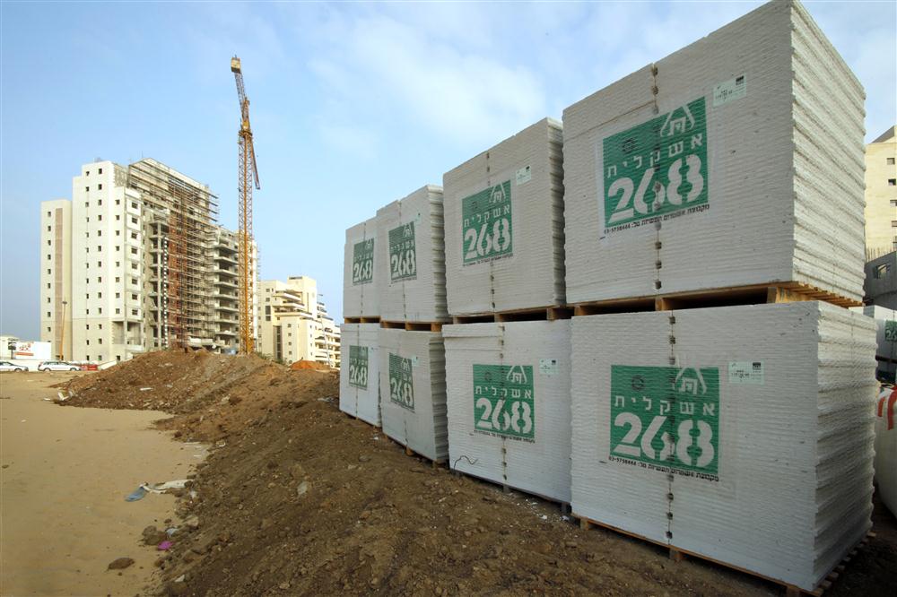 Ashkalit Blocks in Construction Sites