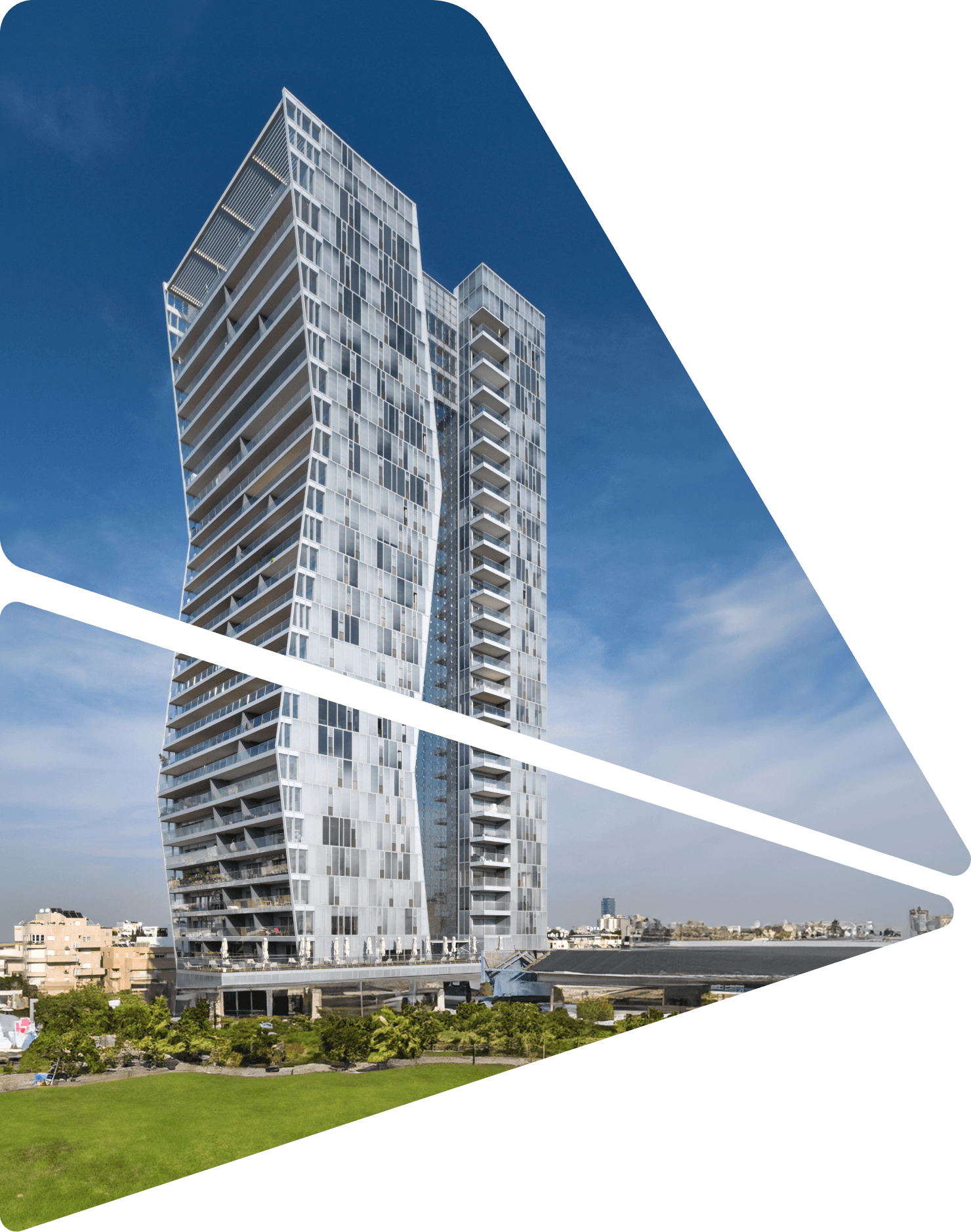 מגדל מגורים בסביבה ירוקה וחדשנית Residential Tower in a Green and Innovative Environment