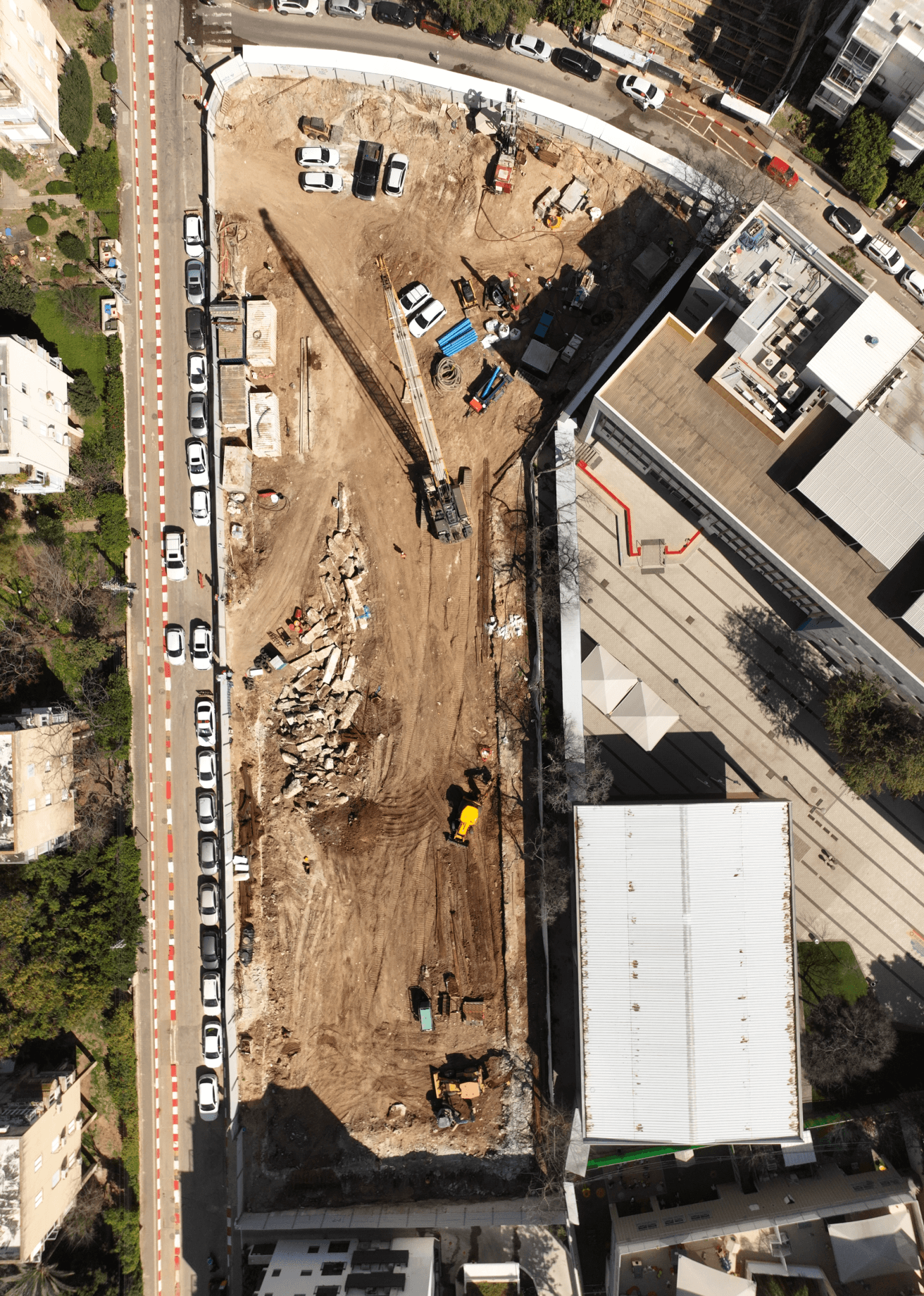 בניית מתחם מרים החשמונאית The Construction of the Miriam HaHashmonait Complex