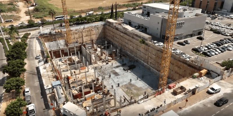 בניית מתחם הדאטה סנטר Data Center Complex Construction