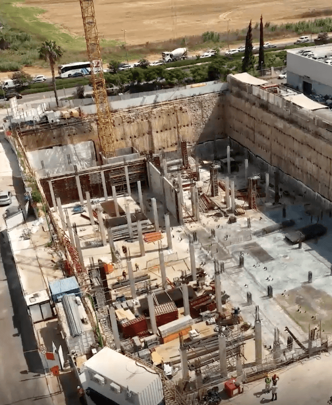 בניית מתחם הדאטה סנטר Data Center Complex Construction