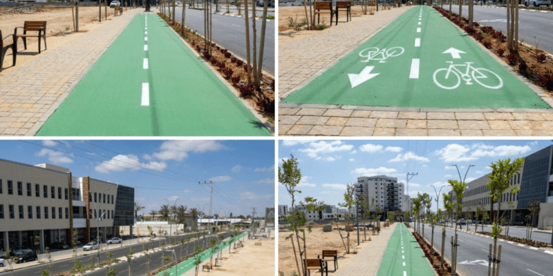 מסלולי האופניים בעיר אופקים Bicycle Paths in the City of Ofakim